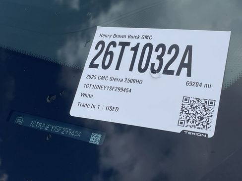 Used 2025 GMC Sierra 2500 SLT w/ SLT Convenience Package image 33