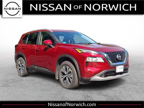 Certified 2023 Nissan Rogue SV w/ SV Premium B Package AWD/4WD image 1