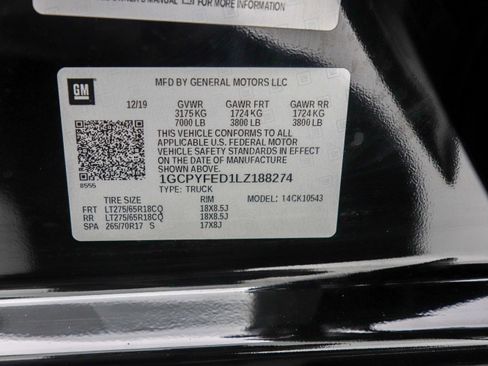 Used 2020 Chevrolet Silverado 1500 LT Trail Boss image 30