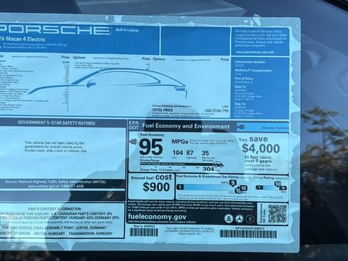 New 2026 Porsche Macan 4 Electric image 23