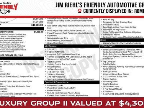 Used 2017 Jeep Grand Cherokee Limited w/ Luxury Group II AWD/4WD image 1