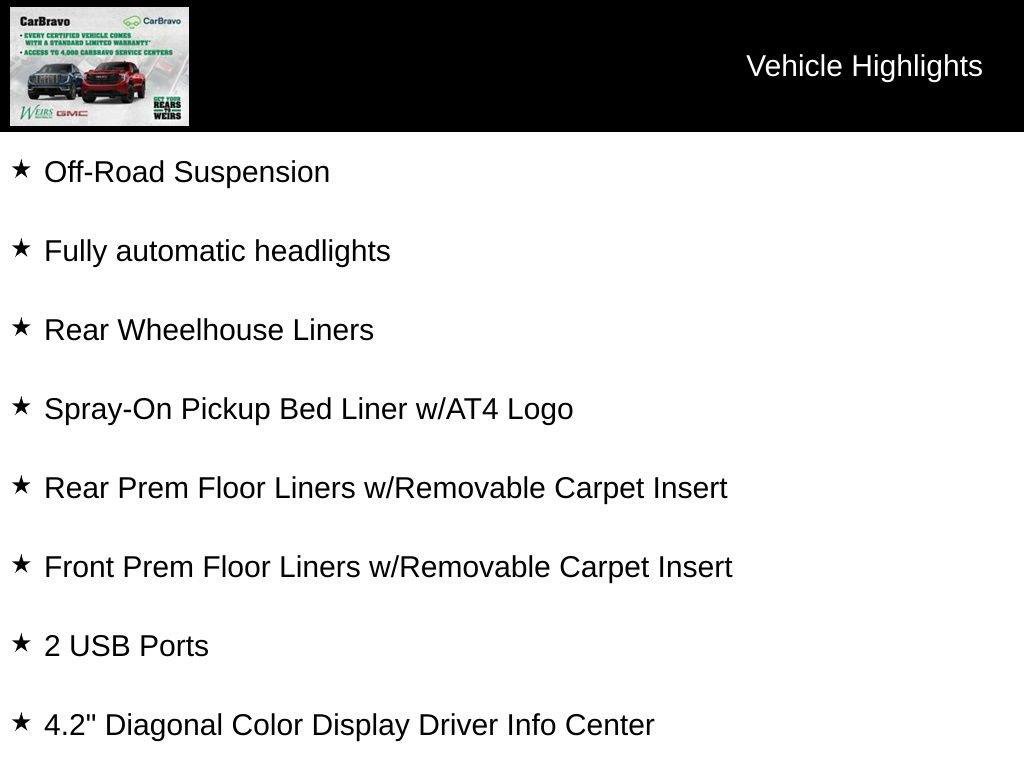 Certified 2021 GMC Sierra 1500 AT4 AWD/4WD image 31