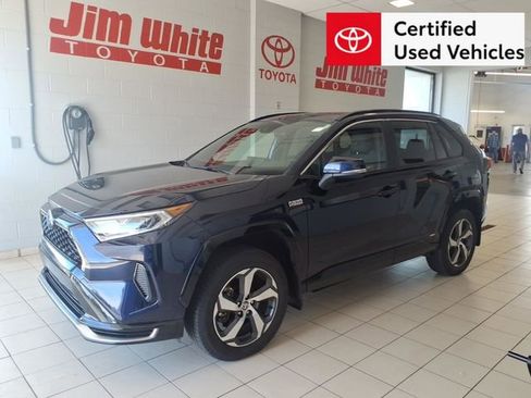 Certified 2021 Toyota RAV4 SE w/ Weather & Moonroof Package AWD/4WD image 1