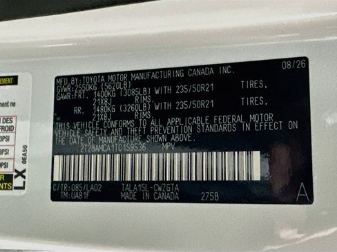 New 2026 Lexus RX 350 AWD w/ Convenience Package image 32
