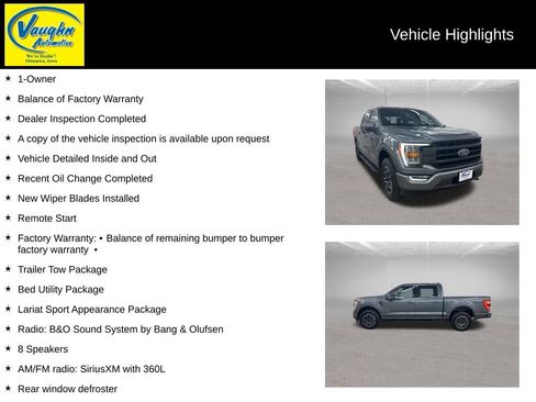 Used 2023 Ford F150 Lariat AWD/4WD image 2