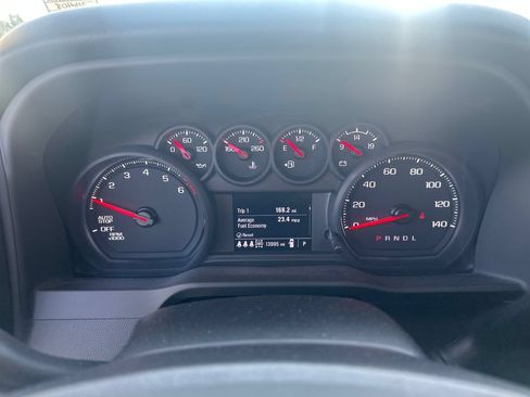Used 2025 Chevrolet Silverado 1500 Custom w/ Turbomax Blackout Package AWD/4WD image 15