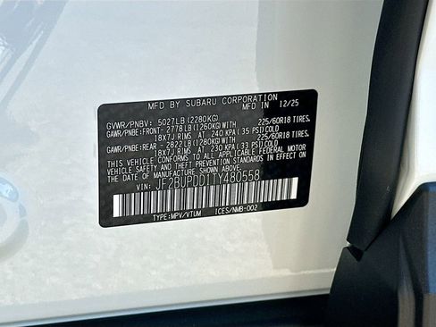 New 2026 Subaru Outback Limited image 33