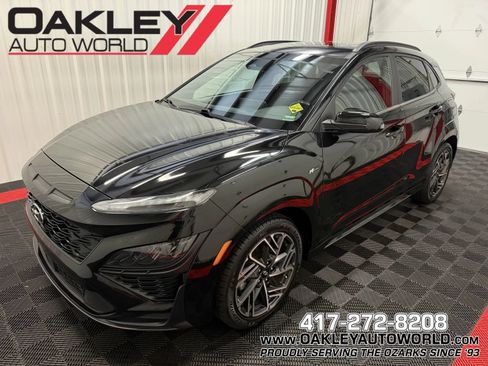 Used 2022 Hyundai Kona N Line w/ Tech Package FWD image 1