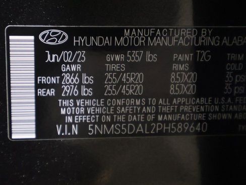 Used 2023 Hyundai Santa Fe Calligraphy image 56