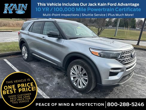 Used 2022 Ford Explorer Limited w/ Limited Technology Package image 1
