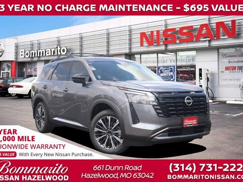 New 2026 Nissan Pathfinder Platinum w/ Cargo Package AWD/4WD image 1