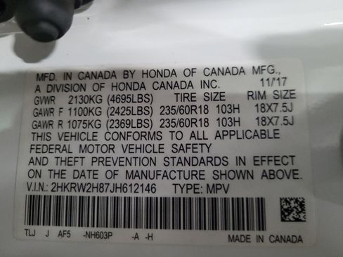 Used 2018 Honda CR-V EX-L image 33