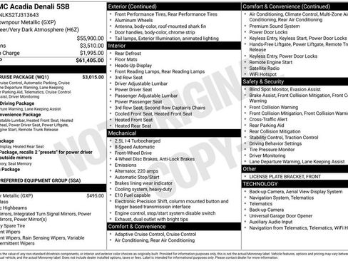 New 2026 GMC Acadia Denali w/ Super Cruise Package FWD image 2