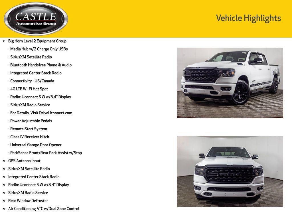Used 2022 RAM 1500 Big Horn AWD/4WD image 12
