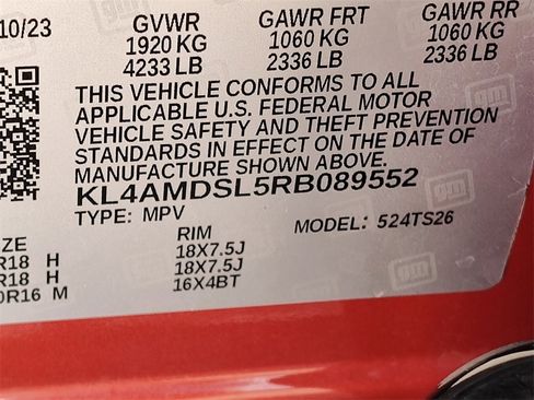 Used 2024 Buick Encore GX Sport Touring w/ Comfort Package image 19