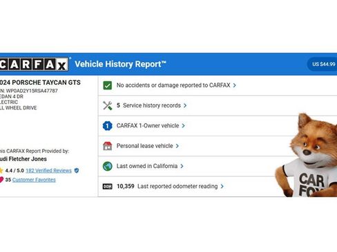 Used 2024 Porsche Taycan GTS image 2