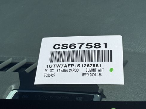 New 2025 GMC Savana 2500 w/ Driver Convenience Package image 37
