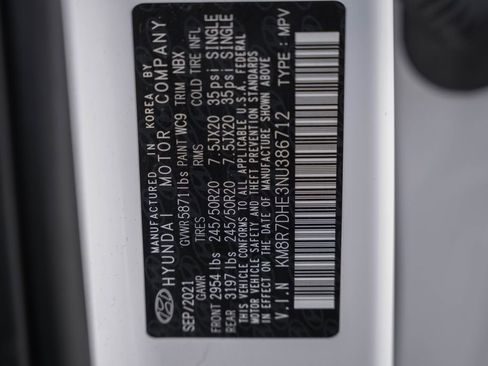 Used 2022 Hyundai Palisade Calligraphy w/ Cargo Package image 42