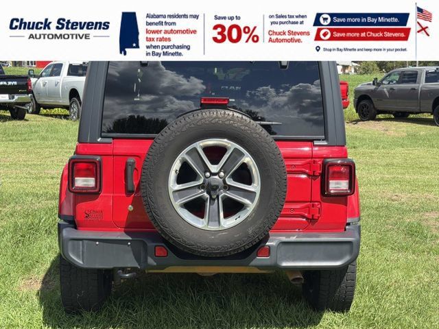 Used 2019 Jeep Wrangler Unlimited Sahara AWD/4WD image 4