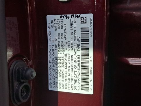 Certified 2018 Honda CR-V EX image 20