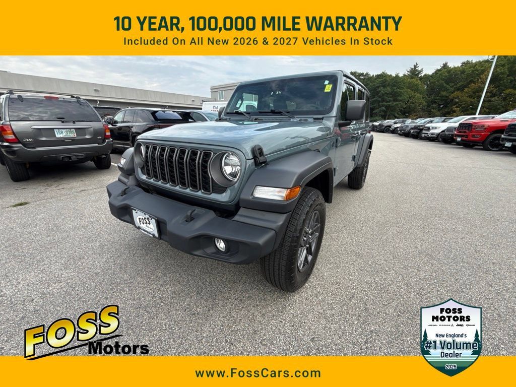 Certified 2024 Jeep Wrangler Unlimited Sport AWD/4WD image 1