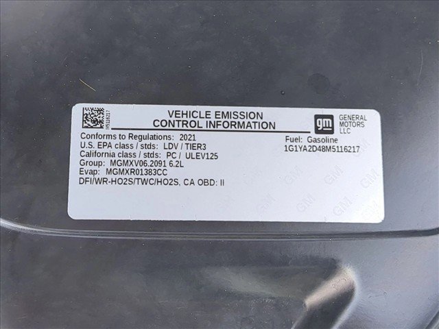 Used 2021 Chevrolet Corvette Stingray Coupe w/ 1LT RWD image 21