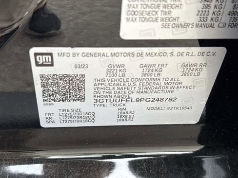 Certified 2023 GMC Sierra 1500 AT4X w/ AT4X AEV Edition image 13