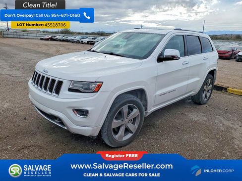 Used 2014 Jeep Grand Cherokee Overland w/ Advanced Technology Group image 1