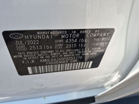 Certified 2023 Hyundai Sonata SEL FWD image 36