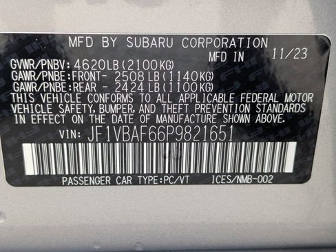 Used 2023 Subaru WRX Premium AWD/4WD image 23