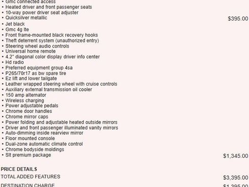 Used 2018 GMC Sierra 1500 SLT w/ SLT Premium Package image 8