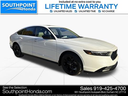 New 2025 Honda Accord SE image 1