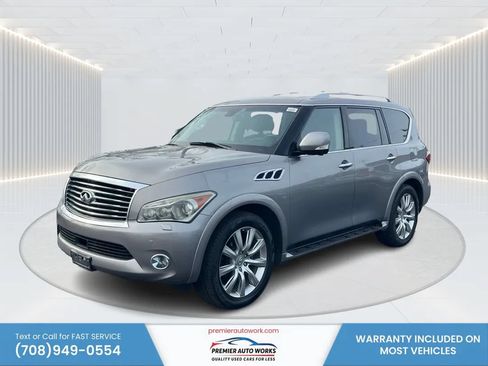 Used 2013 INFINITI QX56 4WD w/ Deluxe Touring Pkg image 1