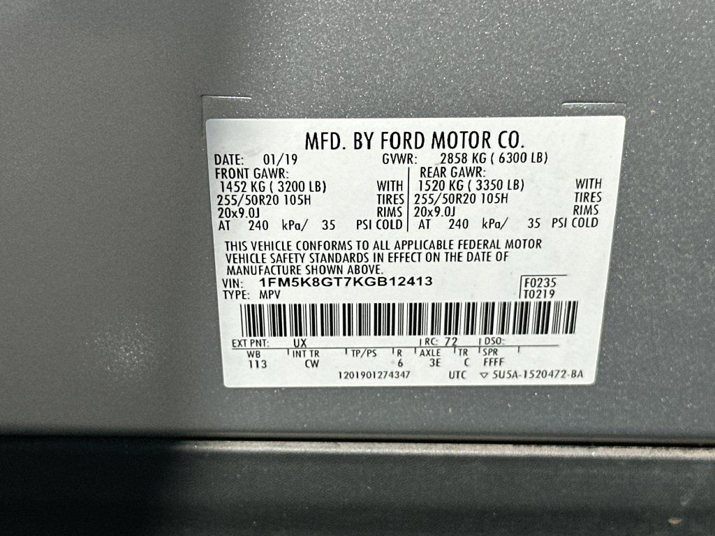Used 2019 Ford Explorer Sport AWD/4WD image 27