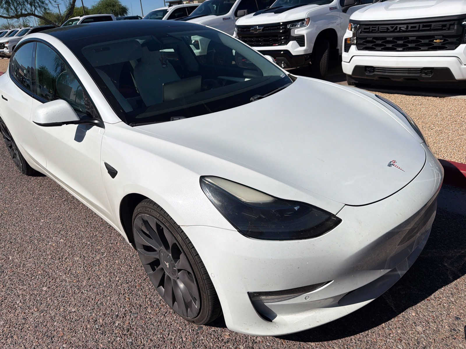 Used 2021 Tesla Model 3 Performance AWD/4WD image 4