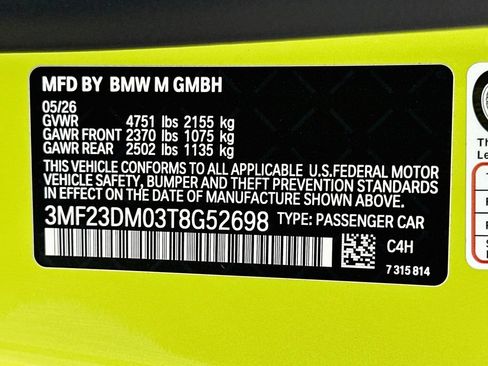 New 2026 BMW M2 RWD image 24