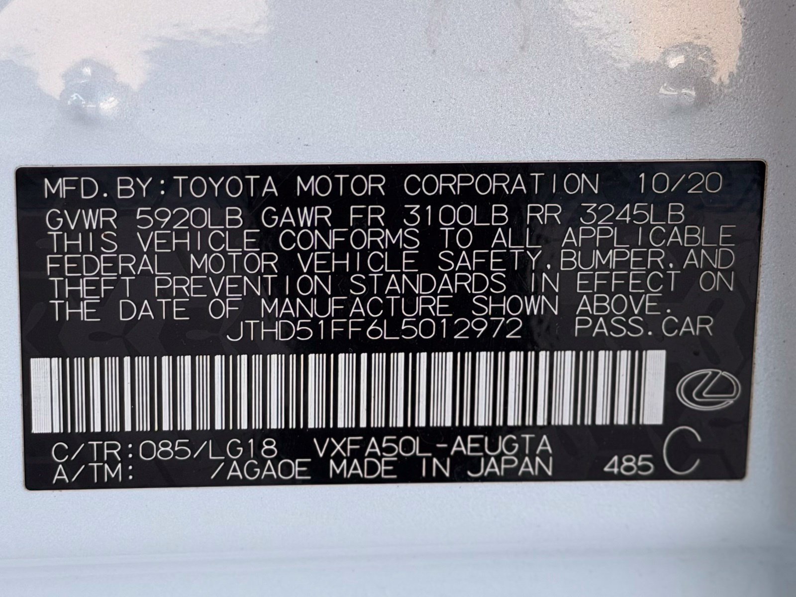 Used 2020 Lexus LS 500 w/ Interior Upgrade Package RWD image 75