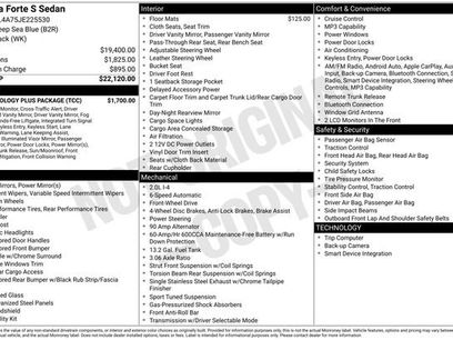 Used 2018 Kia Forte S w/ S Technology Plus Package