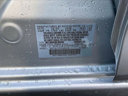 New 2025 Nissan Versa S w/ Trunk Package image 41