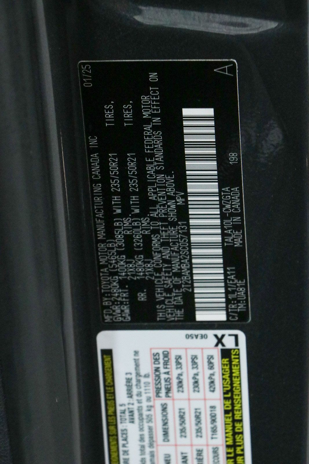 Used 2025 Lexus RX 350 Premium w/ Convenience Package FWD image 33