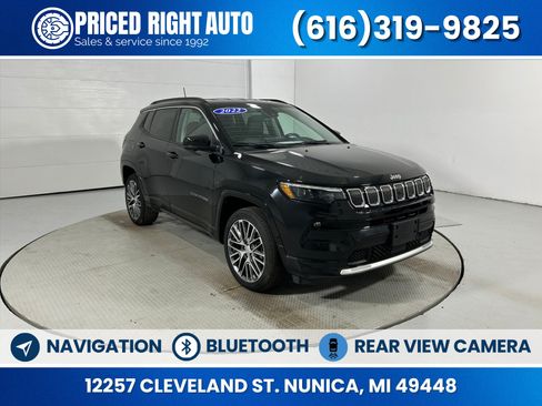 Used 2022 Jeep Compass Limited w/ Elite Group AWD/4WD image 1