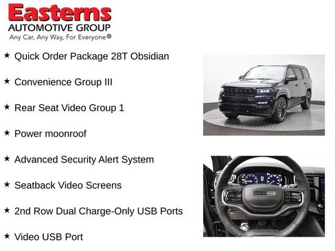 Used 2025 Jeep Grand Wagoneer Series II Obsidian w/ Quick Order Packagew 28T AWD/4WD image 11