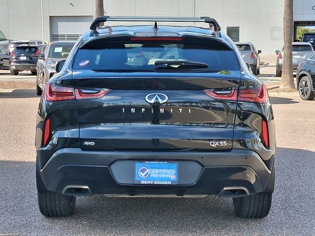 Used 2022 INFINITI QX55 Luxe w/ Accent Package AWD/4WD image 5