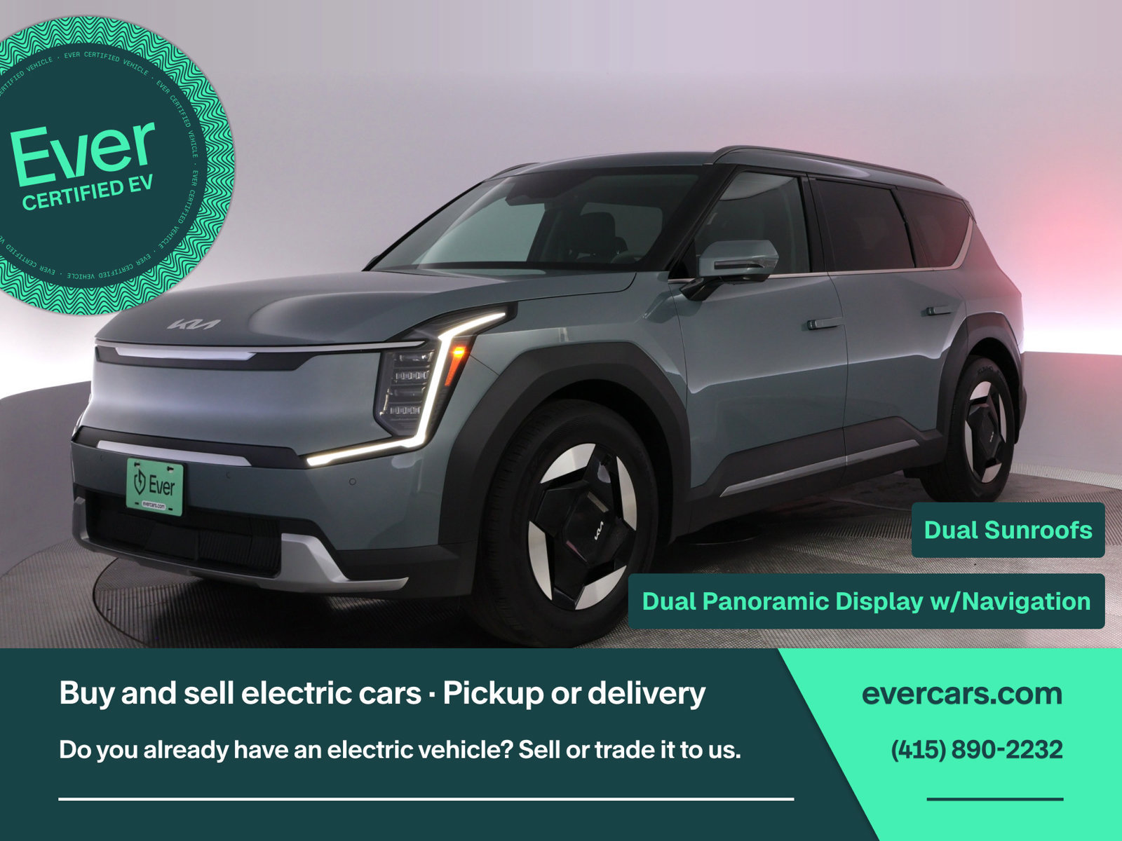 Used 2024 Kia EV9 Wind AWD/4WD image 1
