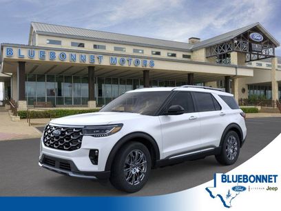New 2025 Ford Explorer Platinum