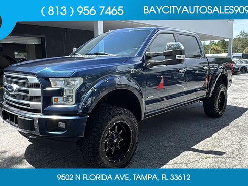 Used 2017 Ford F150 Platinum w/ Equipment Group 701A Luxury AWD/4WD image 1