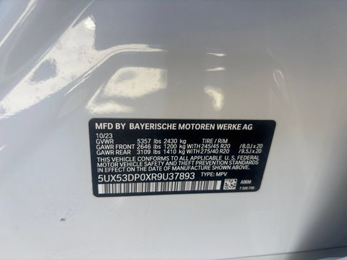 Used 2024 BMW X3 xDrive30i w/ M Sport Package AWD/4WD image 10
