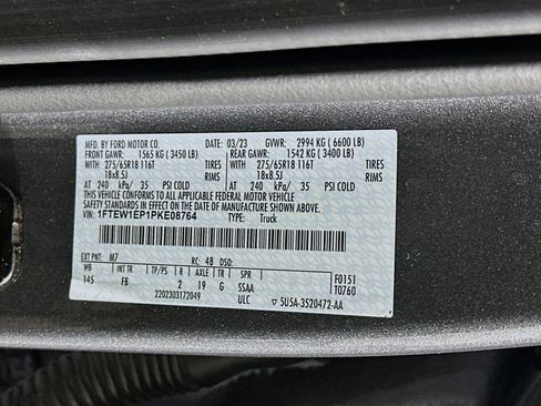 Used 2023 Ford F150 XLT w/ Equipment Group 302A High image 12