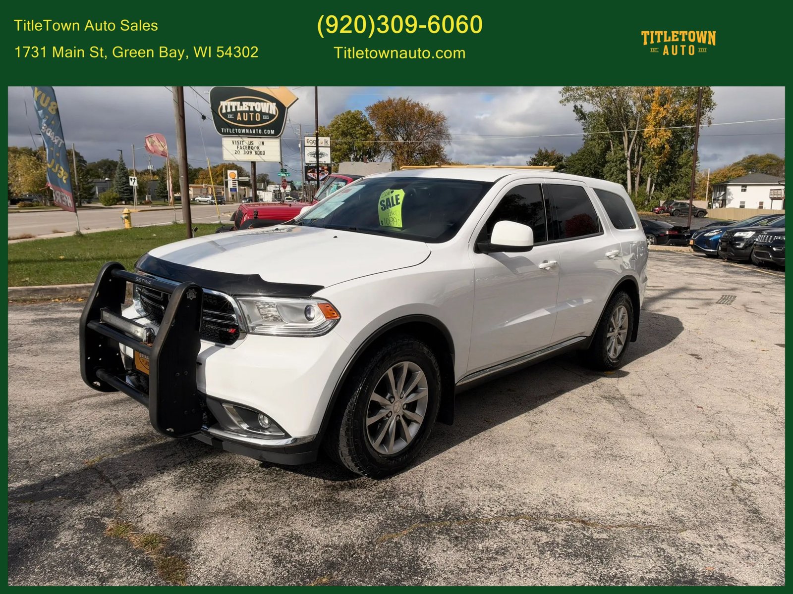 Used 2016 Dodge Durango SXT AWD/4WD image 1