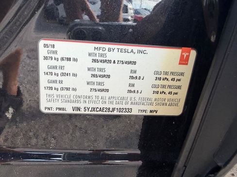 Used 2018 Tesla Model X 100D AWD/4WD image 31